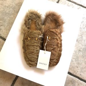 Gucci Princetown Shearling Horsebit Loafer $1790